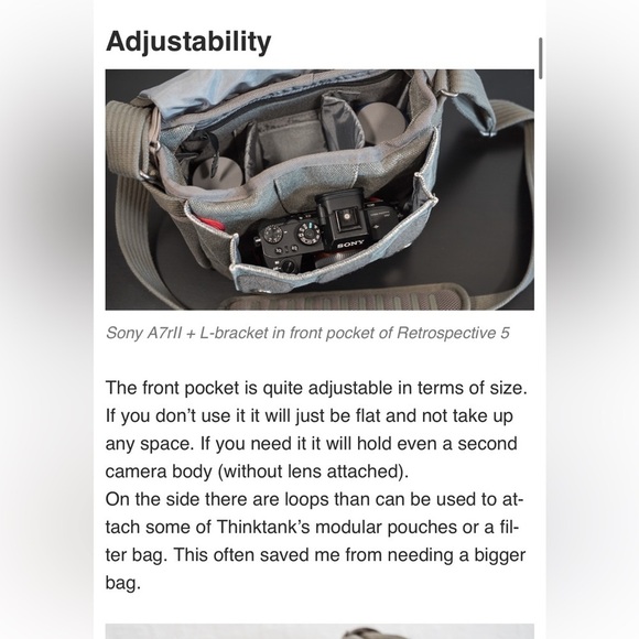 ThinkTank Retrospective 5 V1 Camera Photography Shoulder Bag Case Weatherproof - Picture 11 of 13